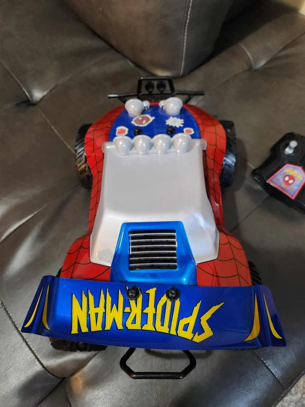 Marvel Spider-Man Red, Blue & White RC Monster Truck